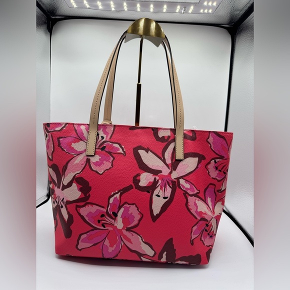 KATE SPADE Hawthorne Lane Tiger Lily Ryan In Surprise Coral - Picture 3 of 16